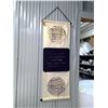 Image 2 : New Inspirational Wall Scroll “Journey of a Thousand Miles Must Begin with a Single Step” – 12x34inc