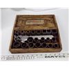 Image 3 : Hinsdale Antique Socket Wrench Set in Fitted Wooden Box