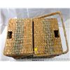 Image 4 : Vintage Reed Picnic Basket