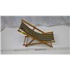 Image 2 : Vintage Doll's Beach Chair