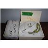 Image 1 : 2 English Stirrup Earring and Necklace Set w/ Bracelet