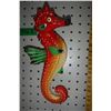 Image 3 : Mexico Made, Ceramic Sea Horse, Wall Art Set