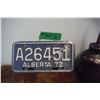 Image 2 : Alberta Motorcycle Plates 72, 2 Oilers