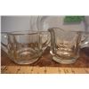 Image 2 : Bartlette & Collins Pitcher & Misc. Clear Glass Items