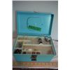 Image 2 : 1970's Vintage Sewing Box w/ Contents