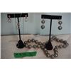 Image 1 : 2 Sets Necklace & Earrings