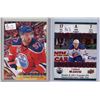 Image 1 : 2 Connor McDavid Cards - UD Canvas 2017-18, Game Day Action Tim Horton's UD 2017-18