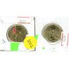 Image 1 : 2 x 2021 Klondike Loonie (one coloured)