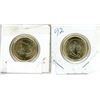 Image 2 : 2 x 2021 Klondike Loonie (one coloured)