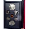 Image 3 : Proof Mint Set - 2 Silver Dollars 1986 - 50 Cent, 25 Cent, 5 Cent, 10 Cent, 1 Cent