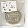 Image 1 : CANADA 1945  50 CENT SILVER