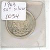 Image 1 : CANADA 1963  50 CENT SILVER