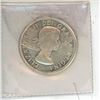 Image 2 : CANADA 1963  50 CENT SILVER