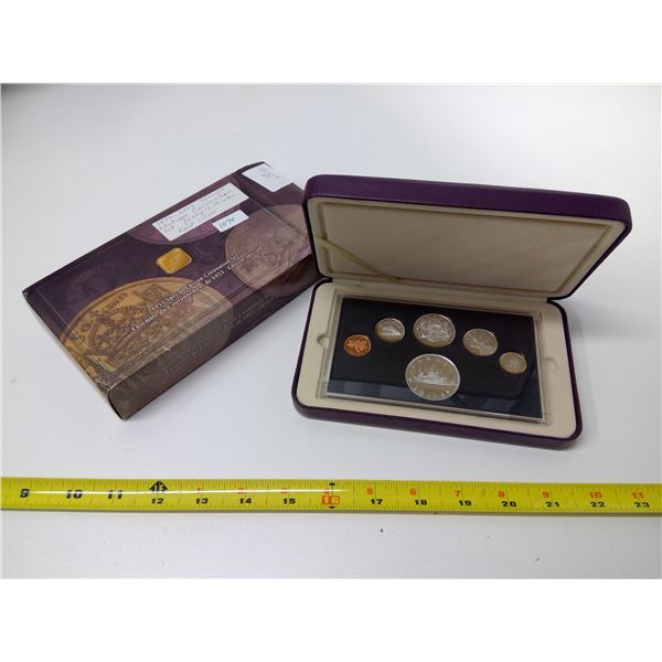 CANADA  2003 1953 SPECIAL EDITION CORONATION SET: STERLING SILVER-PENNY BRONZE