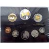 Image 2 : CANADA 2005 PROOF SET: LOONIE &1CENT BRONZE - REST STERLING SILVER