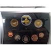 Image 2 : CANADA 2006 PROOF SET: LOONIE & 1 CENT BRONZE - REST STERLING SILVER