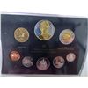 Image 2 : CANADA 2007 PROOF SET: LOONIE & 1CENT BRONZE - REST STERLING SILVER