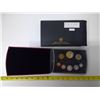 Image 1 : CANADA 2008 PROOF SET: LOONIE &1CENT BRONZE - REST STERLING SILVER