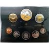 Image 2 : CANADA 2009 PROOF SET: LOONIE & 1 CENT BRONZE - REST STERLING SILVER