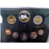 Image 2 : CANADA  2010 PROOF SET: LOONIE & 1 CENT BRONZE - REST STERLING SILVER