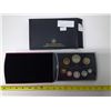 Image 1 : CANADA 2011 PROOF SET: LOONIE & 1 CENT BRONZE - REST STERLING SILVER