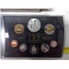 Image 2 : CANADA 2002 GOLDEN JUBILEE PROOF SET: LOONIE & 1CENT BRONZE - REST  STERLING SILVER