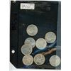 Image 1 : CANADA  8 ELIZABETH: 25 CENT SILVER ASSORTED DATES