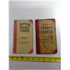 Image 1 : TWO JOHN DEERE FARMERS POCKET LEDGER 1942 - some pages missing; JOHN DEERE FARMERS POCKET LEDGER 195
