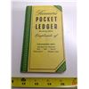 Image 1 : JOHN DEERE FARMERS POCKET LEDGER 1955 - NO PAGES MISSING - NOTATIONS PRESENT
