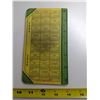 Image 2 : JOHN DEERE FARMERS POCKET LEDGER 1955 - NO PAGES MISSING - NOTATIONS PRESENT