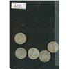 Image 1 : CANADA  6 ELIZABETH II: 25 CENT SILVER ASSORTED DATES