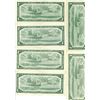 Image 2 : CANADA   6: CIRCULATED 1954 $1.00 BANKNOTES