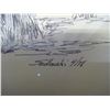 Image 2 : Lady stooking sheaves by Sadlowski 4/78; 17” x 21”