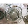 Image 2 : Assorted Glassware, coal lamp, vintage bottles, milk bottle