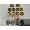 Image 1 : Shell Oil Centennial 1967 Provincial Coat of Arms/Flower. Four Prime Minister Pins