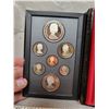 Image 3 : 1986 7 Coin double dollar set RCM including one silver dollar comm. 100th annivesary of the inaugura