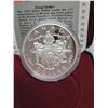 Image 2 : 1994 Proof silver dollar in case/cardboard - 25th anniversary of the last dog team used by the RCMP