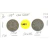 Image 1 : 1916 & 1919 silver 25¢
