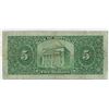 Image 2 : Bank of Montreal 1923 $5.00 Large Bill VG-10