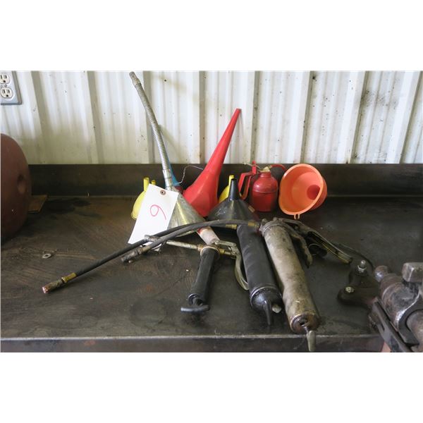 Funnels & Grease Guns