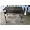 Image 1 : Steel Welding Bench on Wheels - 36x24x31H in.
