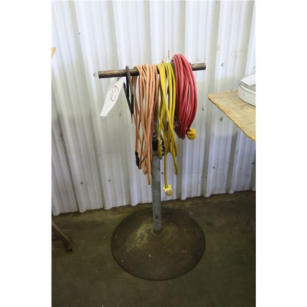 Stand w/ Extension Cords