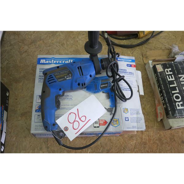1/2" Hammer Drill Mastercraft