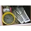 Image 3 : Box of Handyman Items - Vents, Nails Clips, Etc.