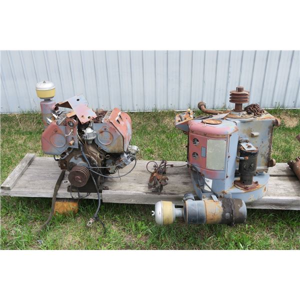 2 - Wisconsin 4Cyl. Gas Engines - Sold As IS