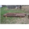 Image 1 : 3x 10ft x 8x8" Steel Tubes, 8ft Angle Iron & Assorted Iron