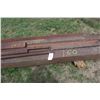 Image 2 : 3x 10ft x 8x8" Steel Tubes, 8ft Angle Iron & Assorted Iron
