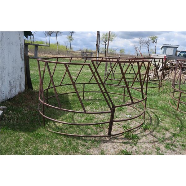 Round Hay Bale Feeder