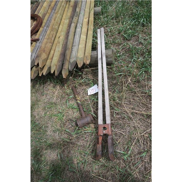 Post Hole Auger & Maul