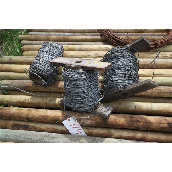 3 Rolls Barbwire